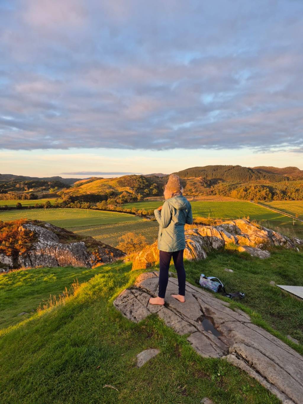 Footprint Stone, Dunadd Fort, Scotland